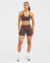 Adapt Seamless Shorts | 4.5" - Brun