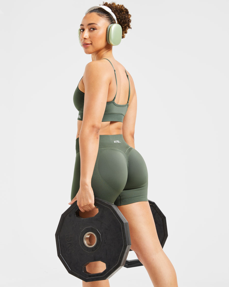 Adapt Seamless Shorts | 4.5" - Vert