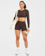 Staple Shorts - Coffee Brun
