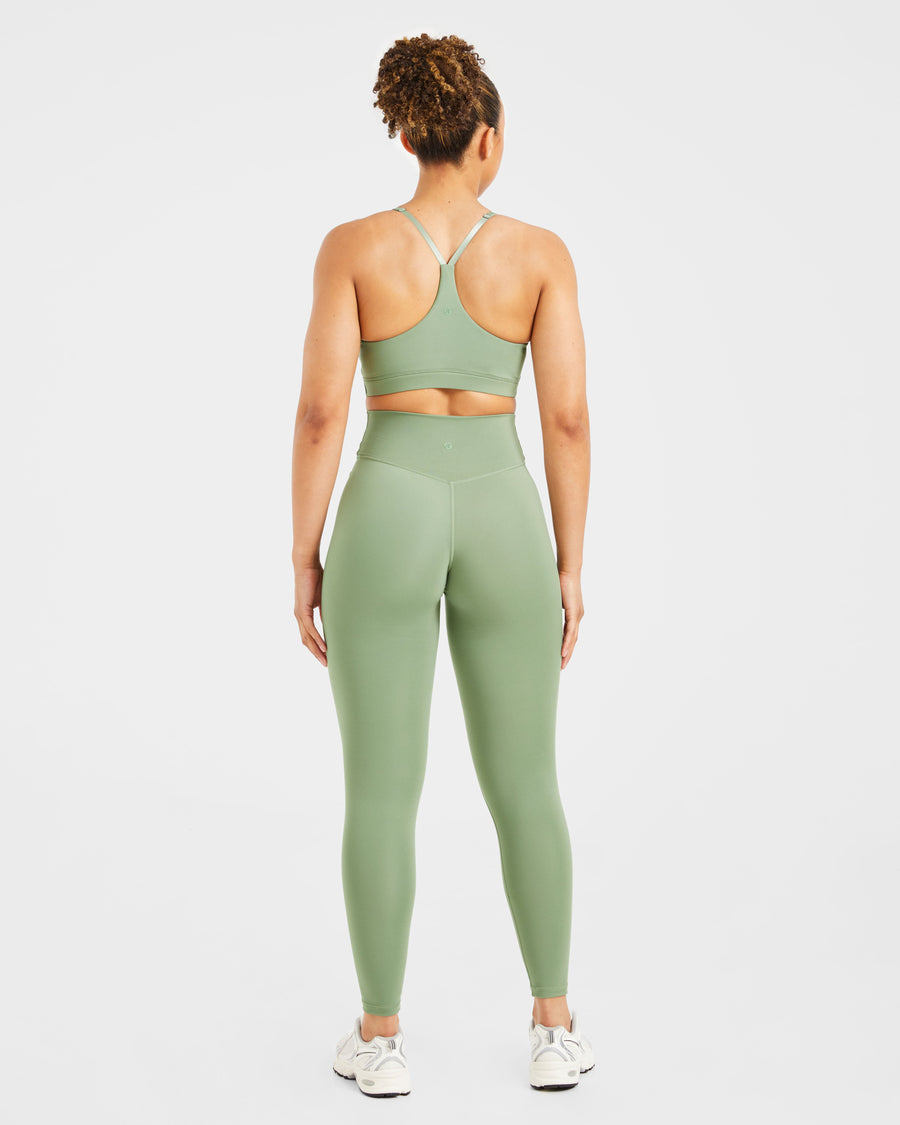 Staple Leggings - Olive Vert