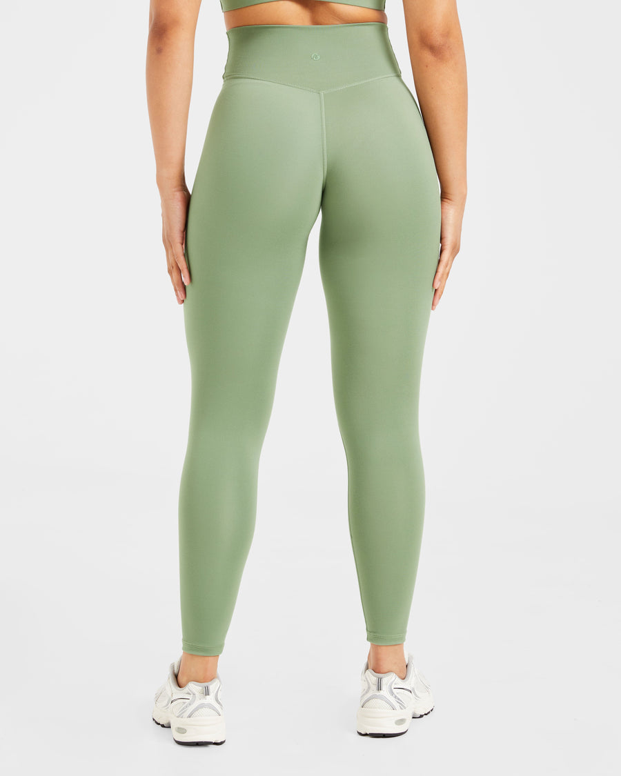 Staple Leggings - Olive Vert