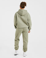 Varsity 2.0 Oversized Joggers - Muted Olive