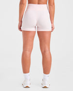 Sculpt Wrap Shorts - Iced Rose