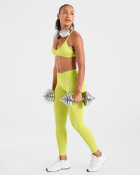 Adapt Seamless Leggings - Lime Vert