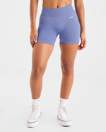 Adapt Seamless Shorts | 4.5" - Iris Bleu