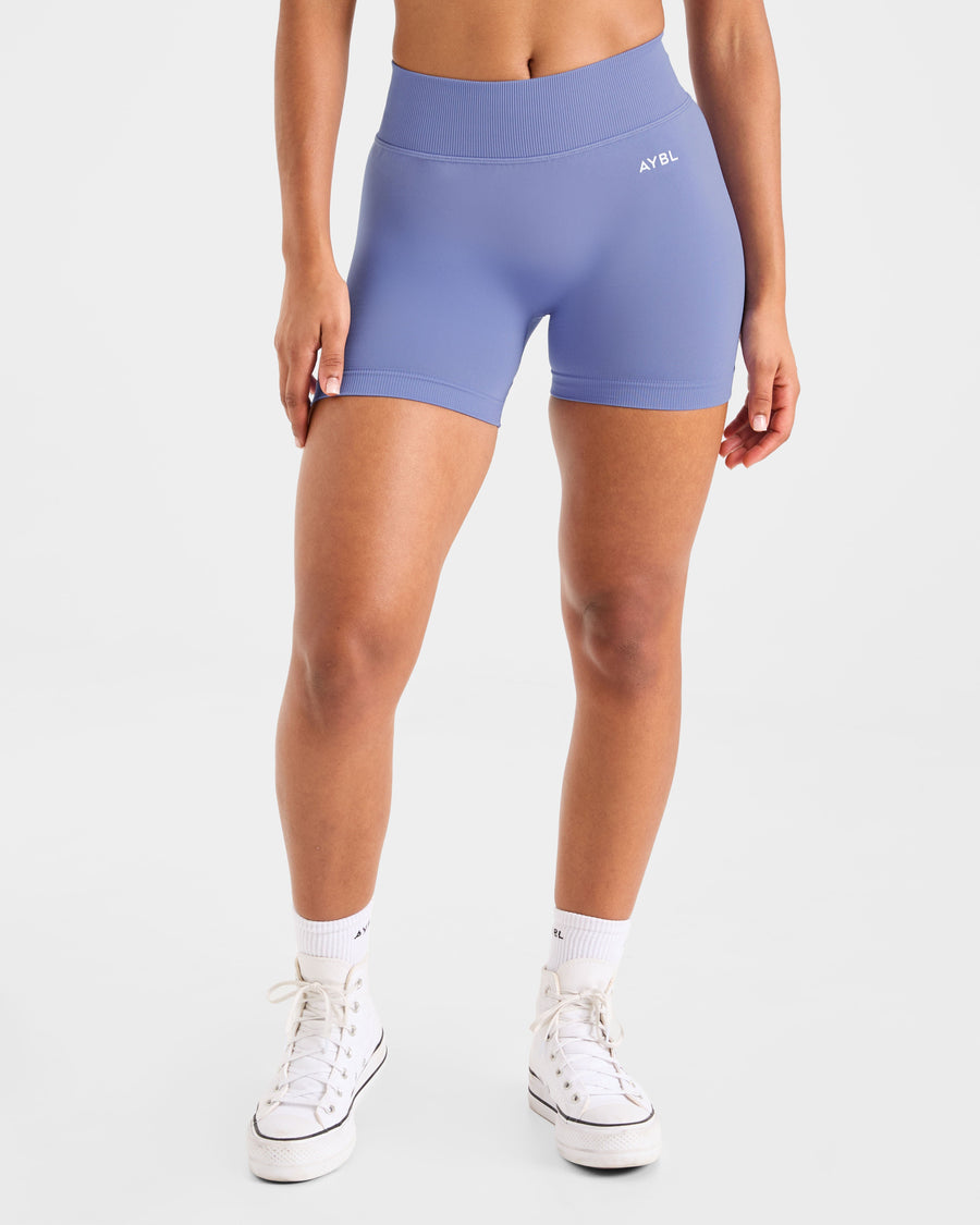 Adapt Seamless Shorts | 4.5" - Iris Bleu