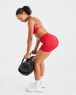 Adapt Seamless Shorts | 4.5" - Salsa Rouge