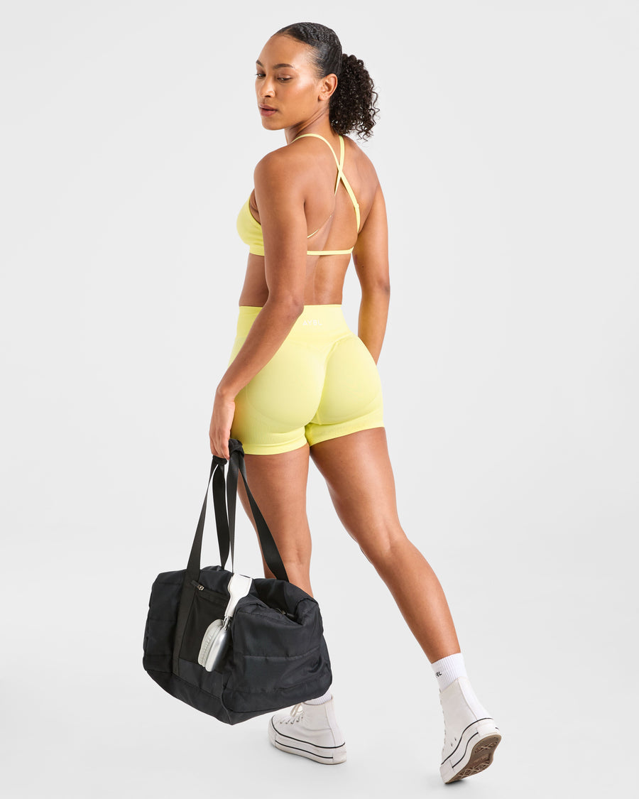 Adapt Seamless Shorts | 4.5" - Spring Jaune