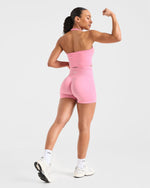 Empower Seamless Shorts - Baby Rose