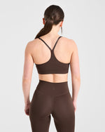 Staple Sports Bra - Marron