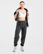 AYBL Sports Outline Oversized Joggers - Charcoal
