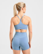 Staple Sports Bra - Slate Bleu