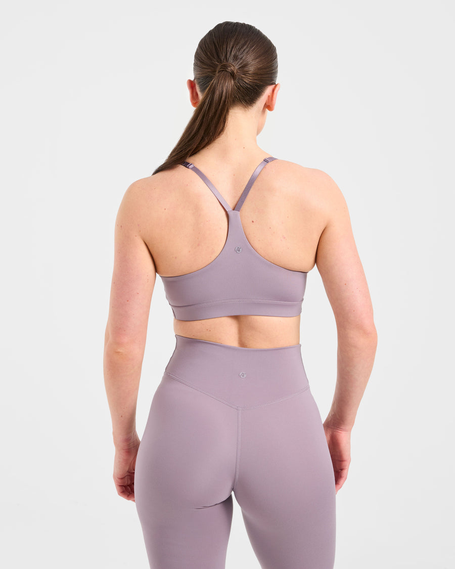 Staple Sports Bra - Mauve Violet