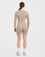 Staple Cycling Shorts - Muted Taupe