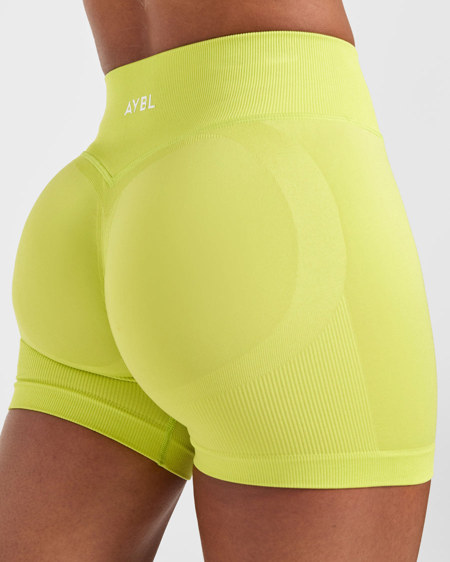 Adapt Seamless Shorts | 4.5" - Lime Vert