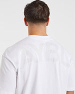 Essential Oversized T Shirt - Blanc
