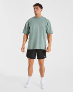 Essential Oversized T Shirt - Slate Vert