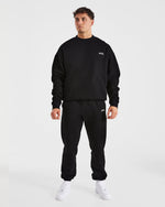 Essential Oversized Sweater - Noir