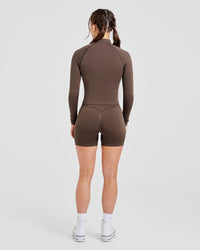 Adapt Seamless Jacket - Brun