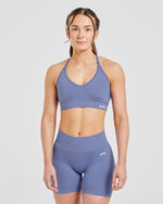 Adapt Seamless Sports Bra - Iris Bleu
