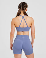 Adapt Seamless Sports Bra - Iris Bleu