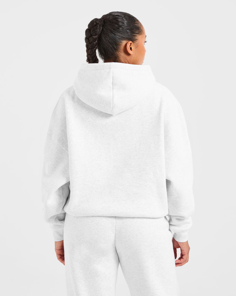 Varsity 2.0 Oversized Hoodie - Heather Gris