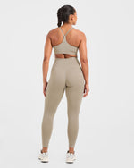 Staple Sports Bra - Muted Taupe