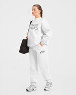 Varsity 2.0 Oversized Sweatshirt - Heather Gris