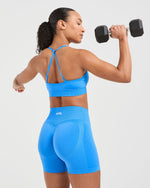 Adapt Seamless Sports Bra - Spring Cobalt