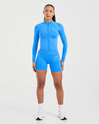Adapt Seamless Jacket - Spring Cobalt