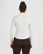 Sculpt Zip Jacket - Marshmallow