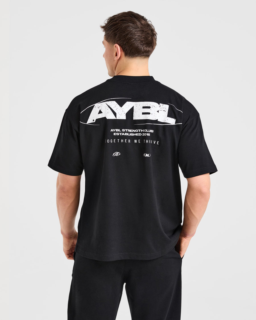 Orbit Oversized T Shirt - Noir