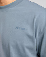 Blur Oversized T Shirt - Steel Bleu