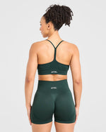Empower Seamless Sports Bra - Dark Vert