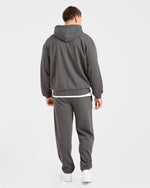 Craft Oversized Hoodie - Charcoal