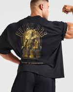 Wesley Vissers x Rooted in Greatness Oversized T Shirt - Noir
