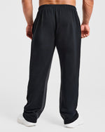 Wesley Vissers x Oversized Straight Leg Joggers - Noir