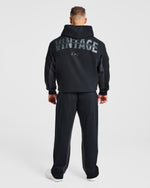 Wesley Vissers x Oversized Straight Leg Joggers - Noir