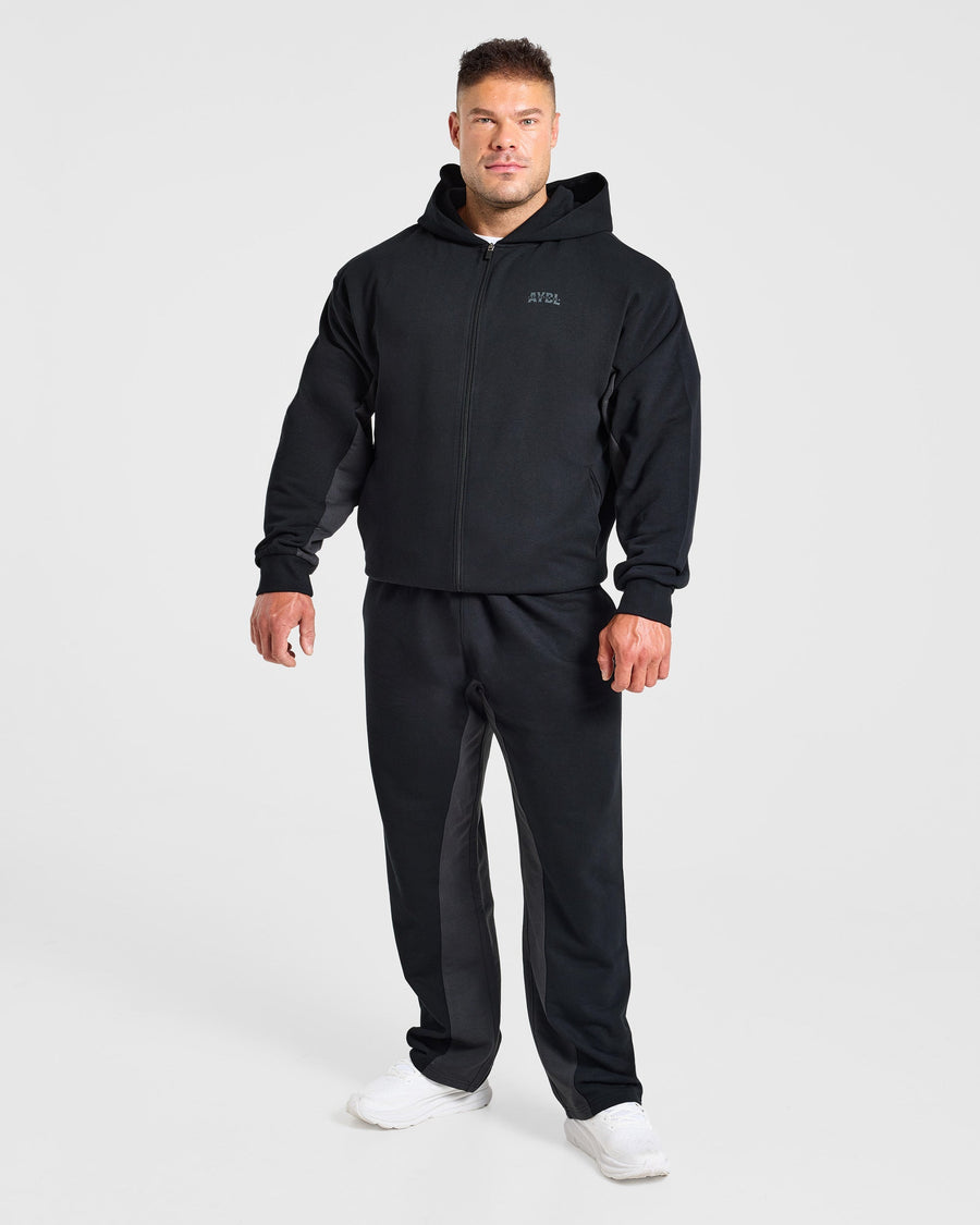Wesley Vissers x Oversized Straight Leg Joggers - Noir