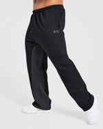 Wesley Vissers x Oversized Straight Leg Joggers - Noir