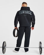 Wesley Vissers x Oversized Straight Leg Joggers - Noir