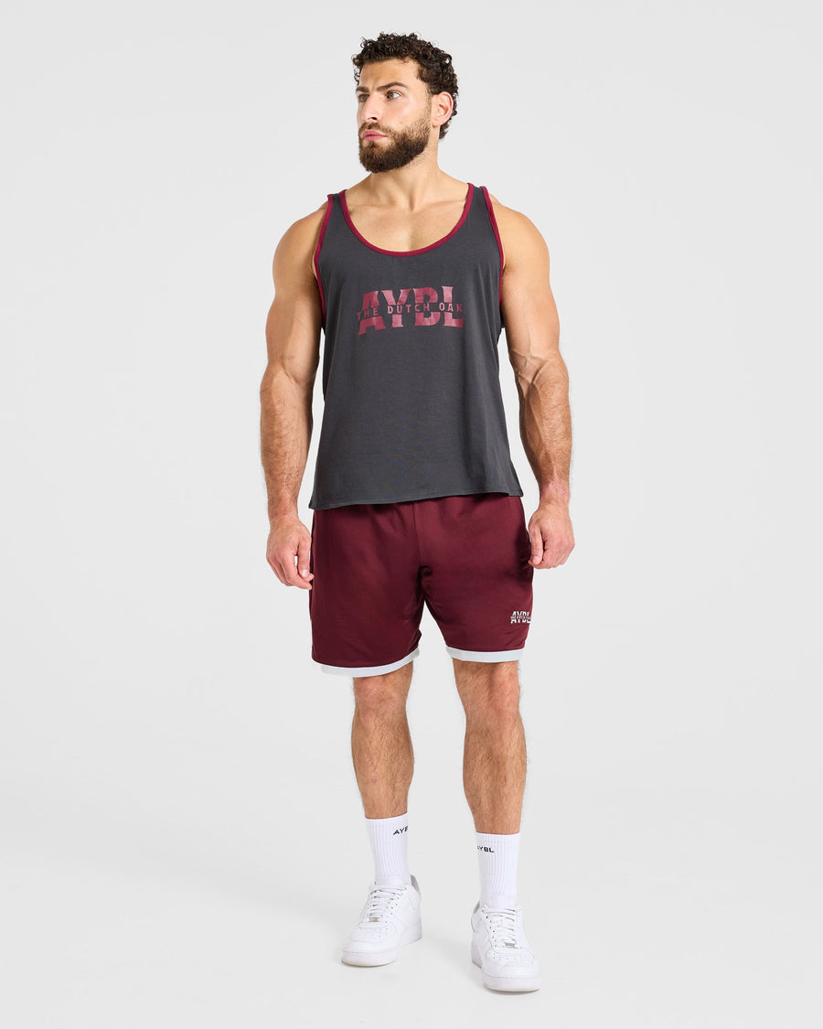 Wesley Vissers x Old School Contrast Shorts - Port Rouge