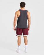 Wesley Vissers x Old School Contrast Shorts - Port Rouge