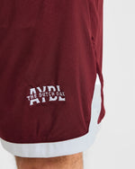 Wesley Vissers x Old School Contrast Shorts - Port Rouge
