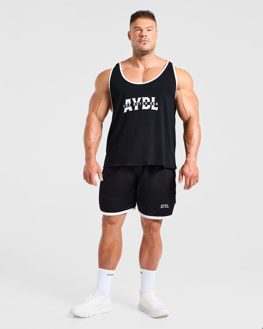 Wesley Vissers x Old School Contrast Shorts - Noir