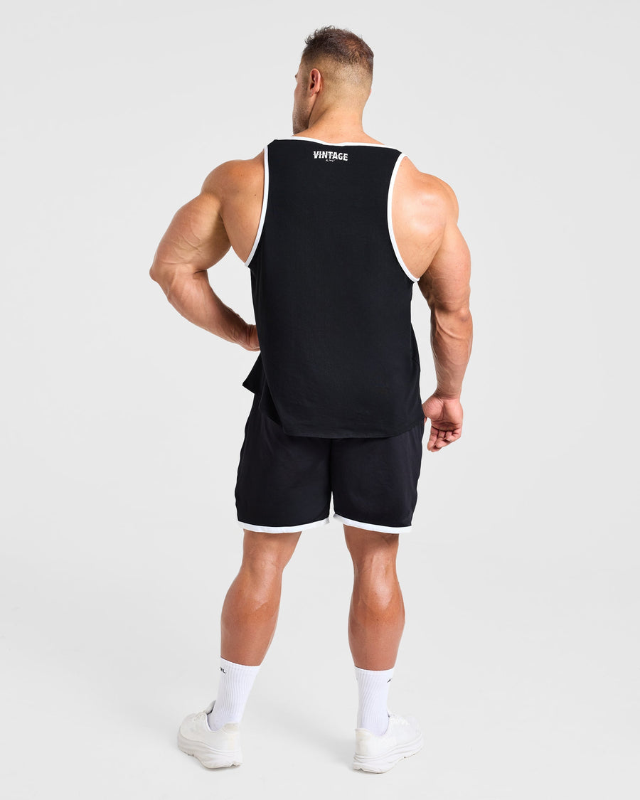Wesley Vissers x Contrast Tank - Noir