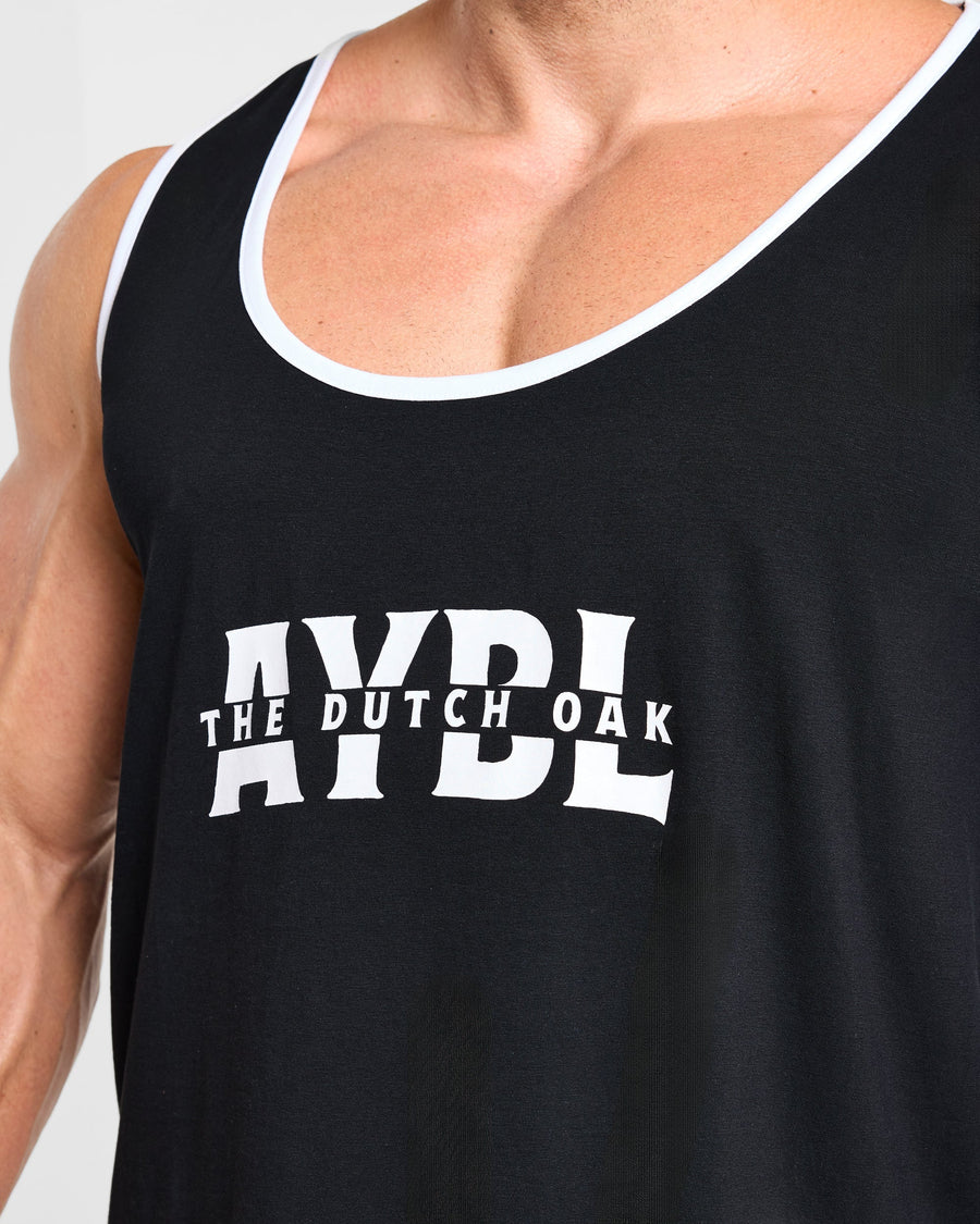 Wesley Vissers x Contrast Tank - Noir