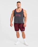Wesley Vissers x Contrast Tank - Charcoal