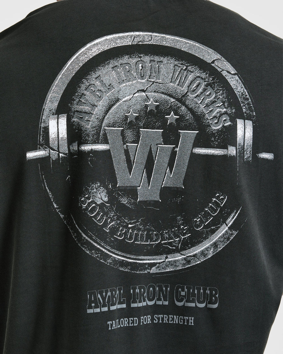 Wesley Vissers x AYBL Iron Works Oversized T Shirt - Gris
