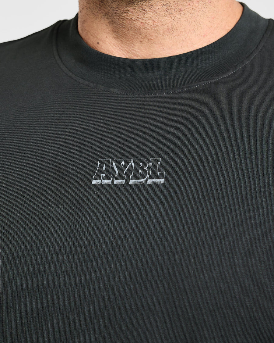 Wesley Vissers x AYBL Iron Works Oversized T Shirt - Gris
